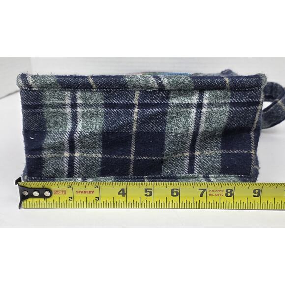 America and Beyond beaded tote shoulder cotton bag - Picture 5 of 9